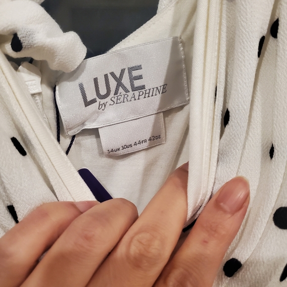 Seraphine maternity luxury dress size 10 - Picture 3 of 5